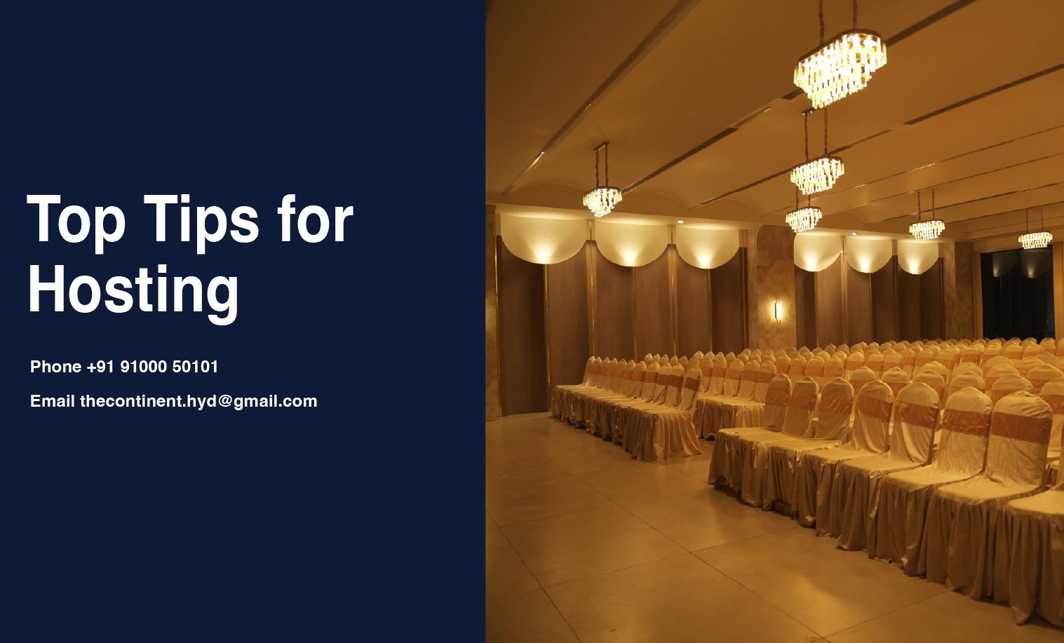 Top Tips for Hosting Memorable Events